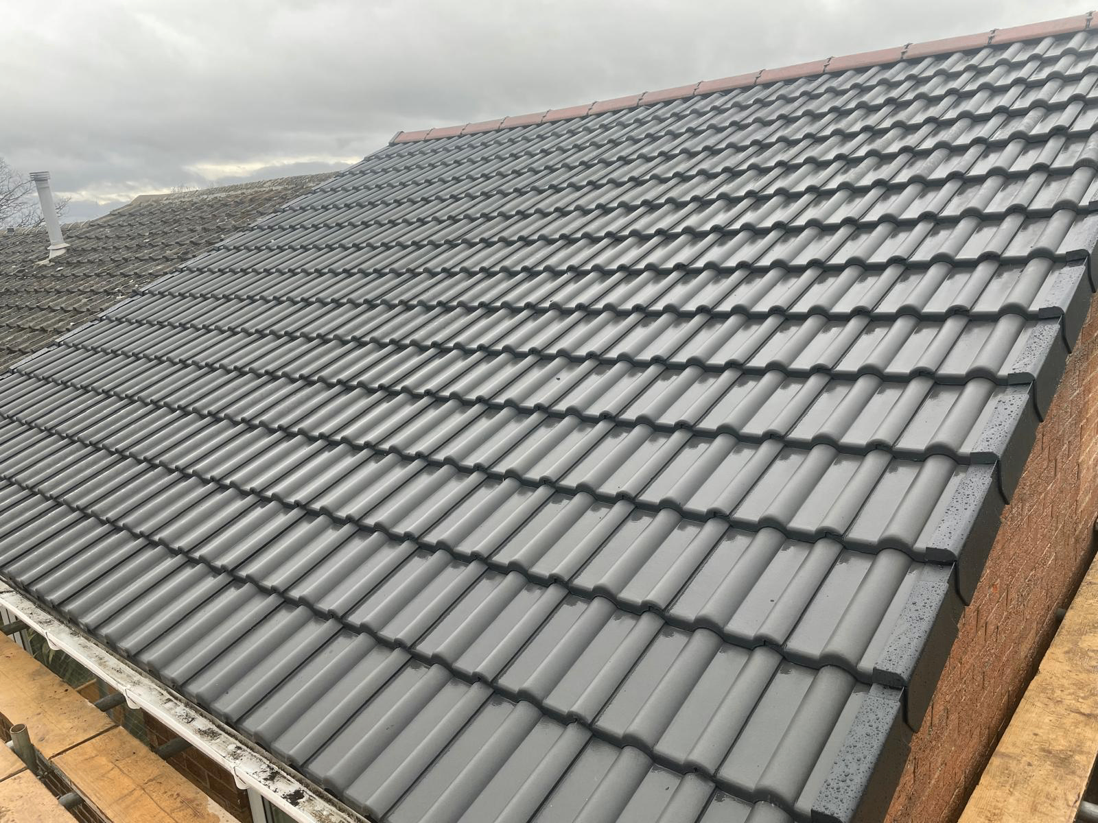 Pitched tile roof completed — completed near Durham, County Durham
